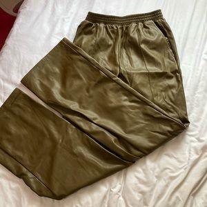 Na-kd leather pants